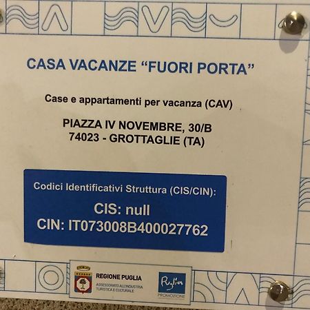 Affittacamere Fuori Porta グロッターリエ エクステリア 写真